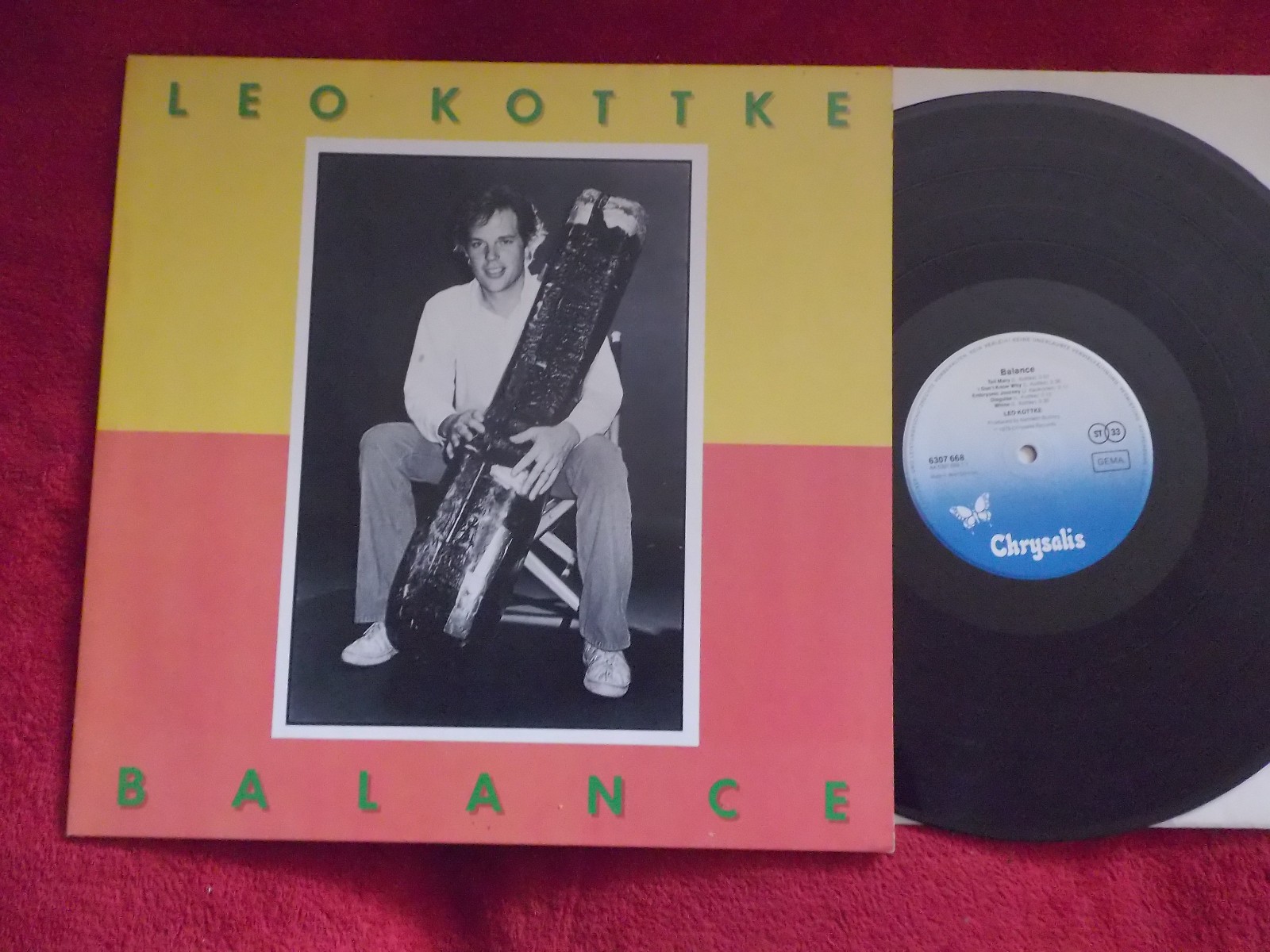 Leo Kottke – Balance | Chrysalis Records LP, Deutschland 1979