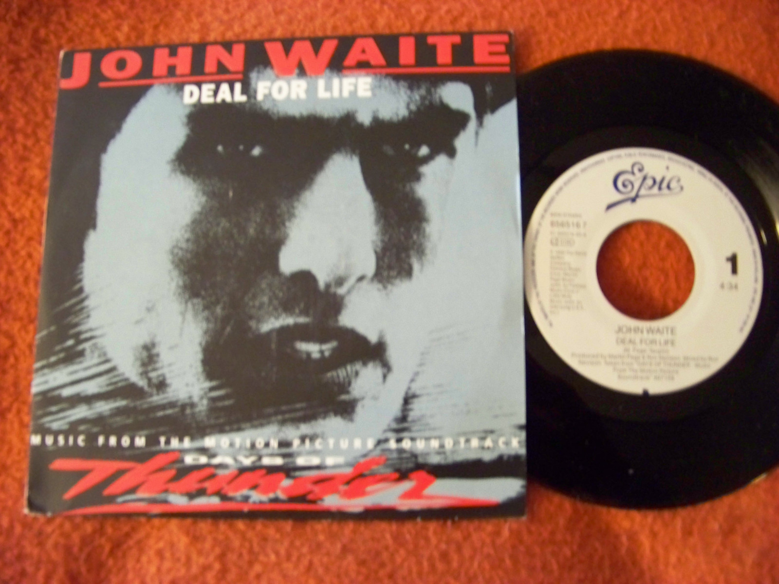 John Waite – Deal for life / Terry Reid – Gimme some lovin´ | Epic Records 7″ Single, 1990