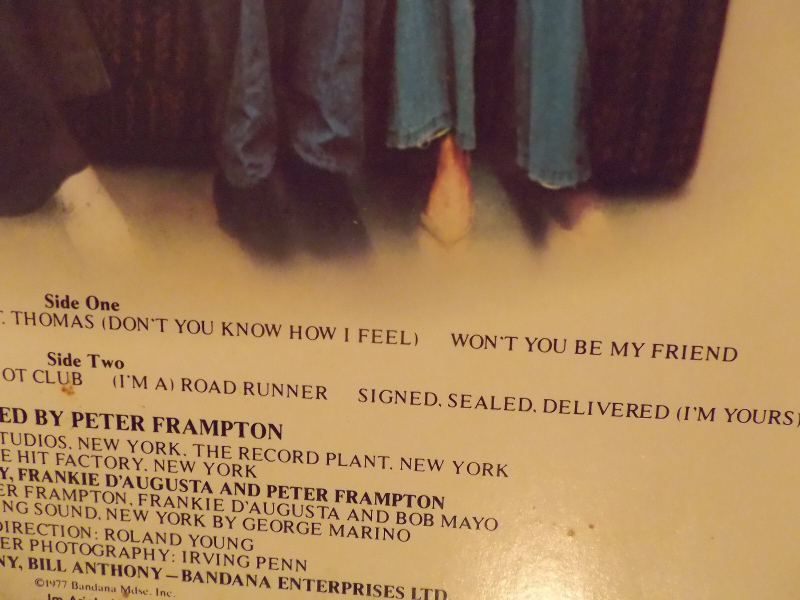 Peter Frampton – I´m in you (1977, A&M Records, LP), Bild 5
