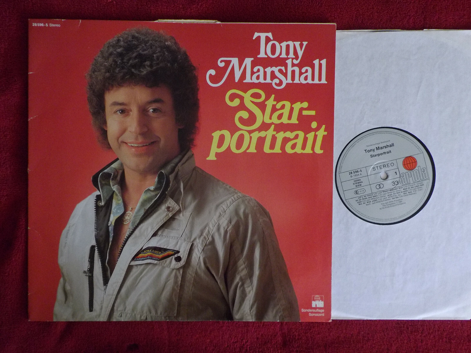 Tony Marshall – Starportrait (LP, Ariola Records Sonderauflage Sonocord, 1984)