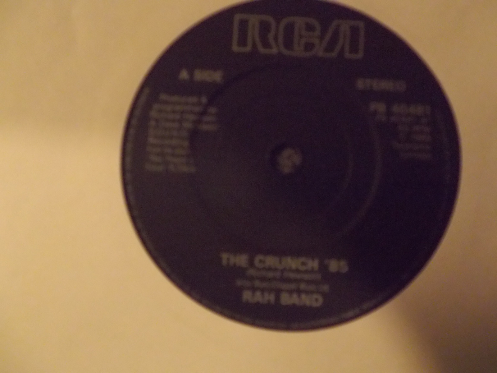 Rah Band – The crunch ´85 / The crunch (Jazz Mix), RCA Records, PB 40481