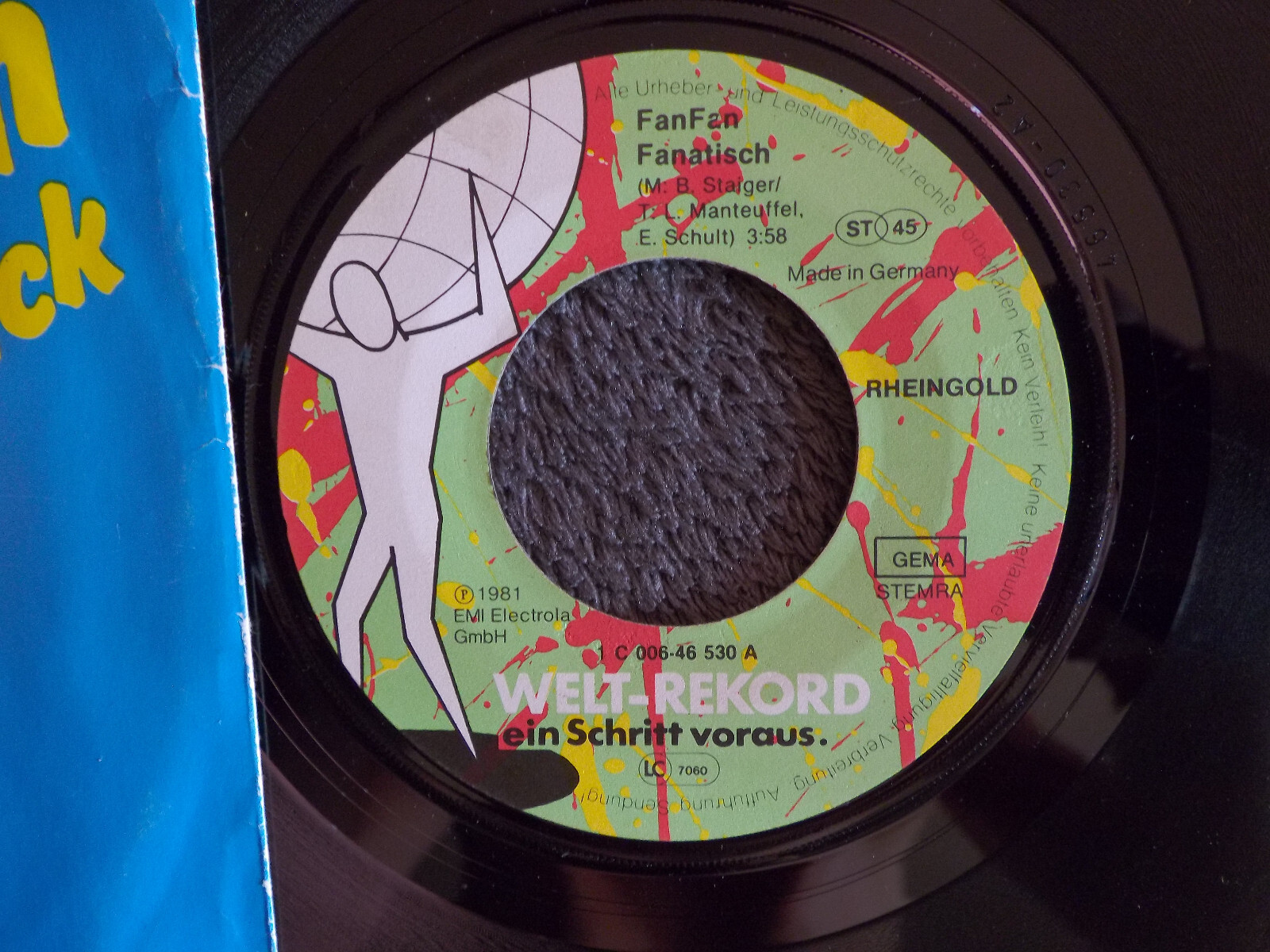 Rheingold – FanFanFanatisch / Augenblick | 7″ Single, Bild 2