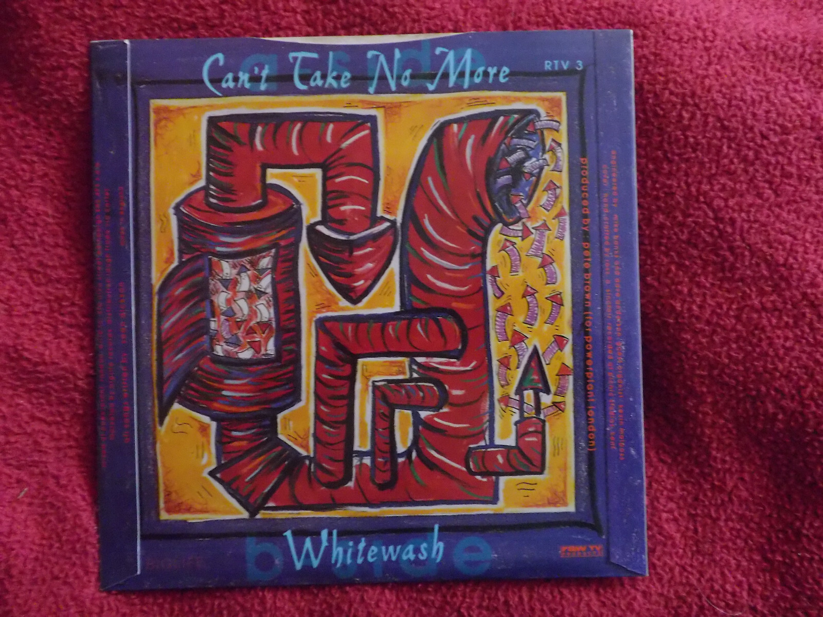The Soup Dragons – Can´t take no more / Whtewash | 7″ Single, 1987, Bild 2