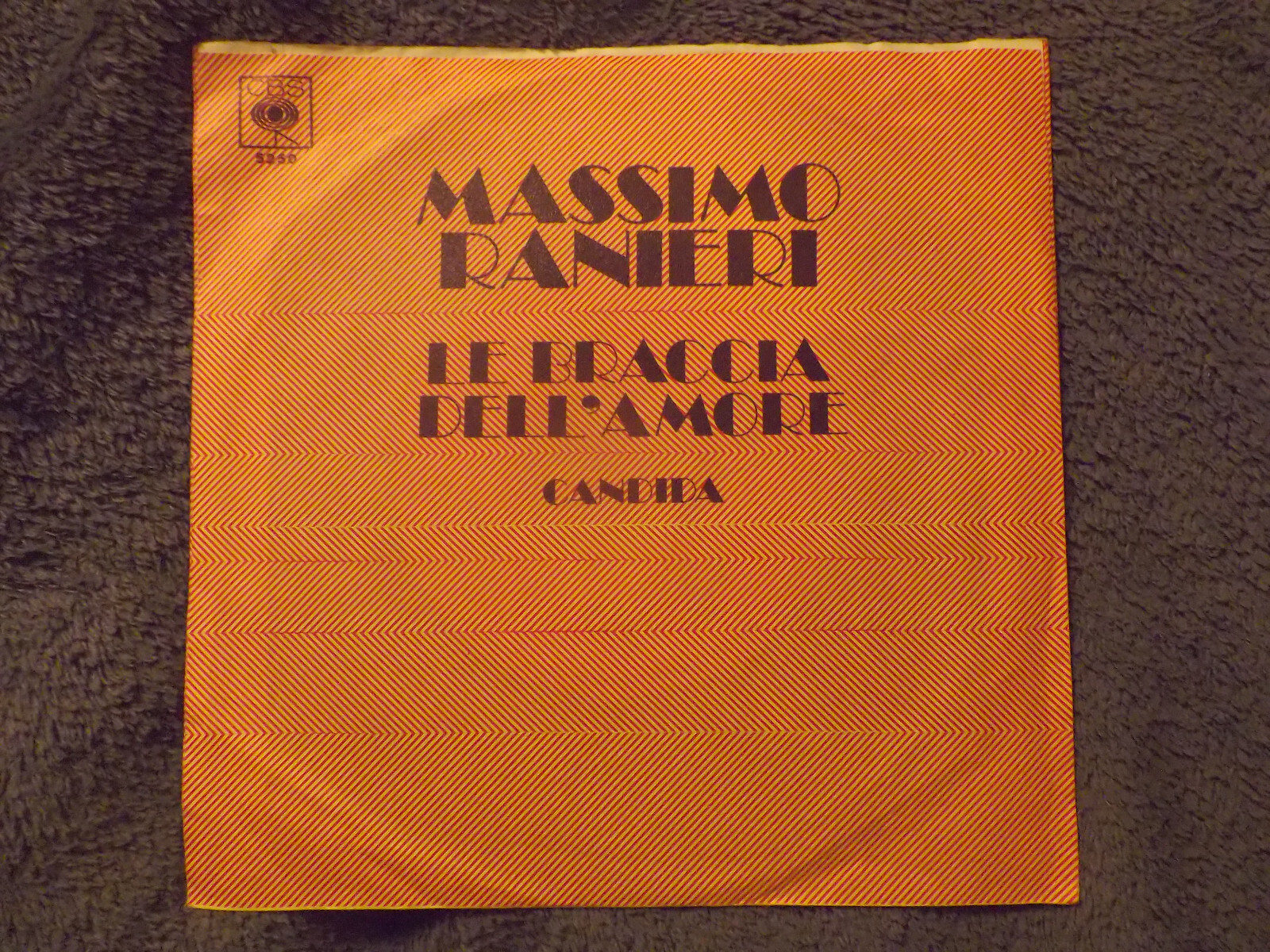 Massimo Ranieri – Le braccia del´amore / Candida (Single, 1970), Bild 2