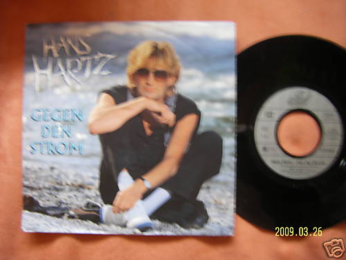 Hans Hartz – Gegen den Strom / Mein Ego fällt aus | Ariola 7″-Single, 1989