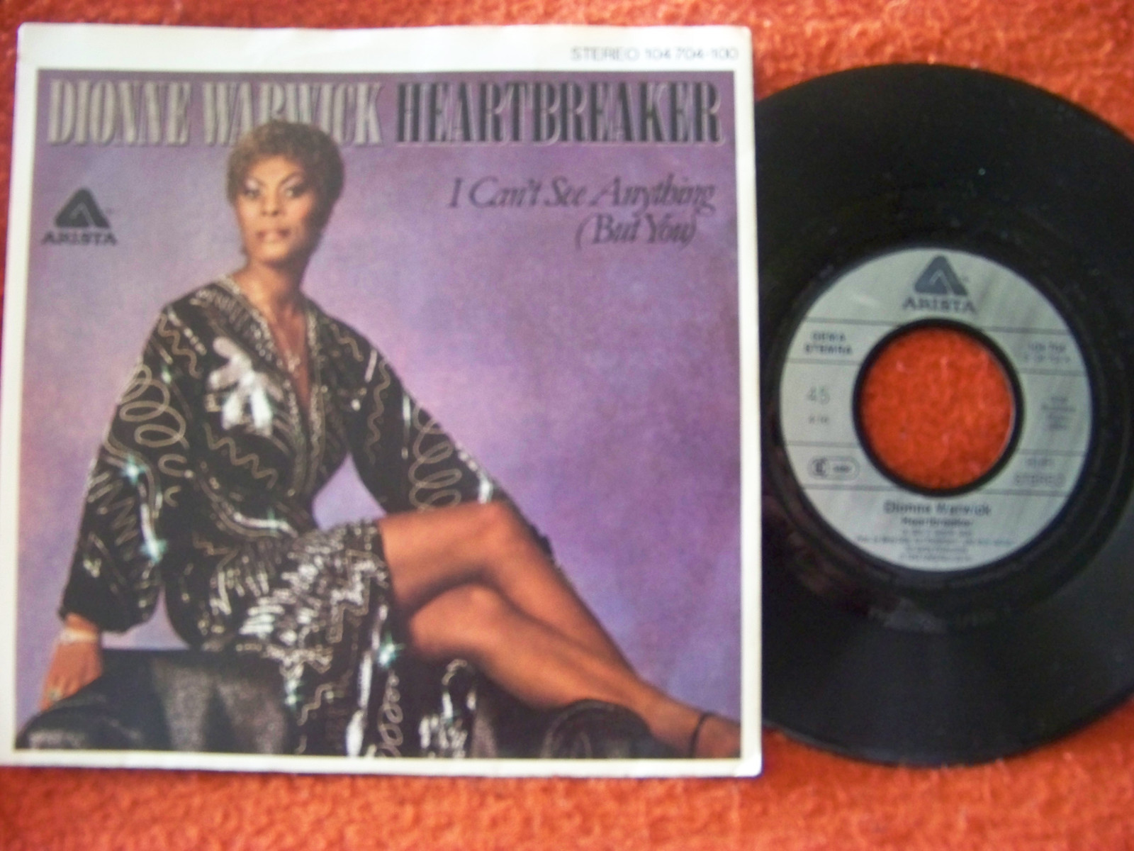 Dionne Warwick – Heartbreaker / I Can’t See Anything (Single, 1982)