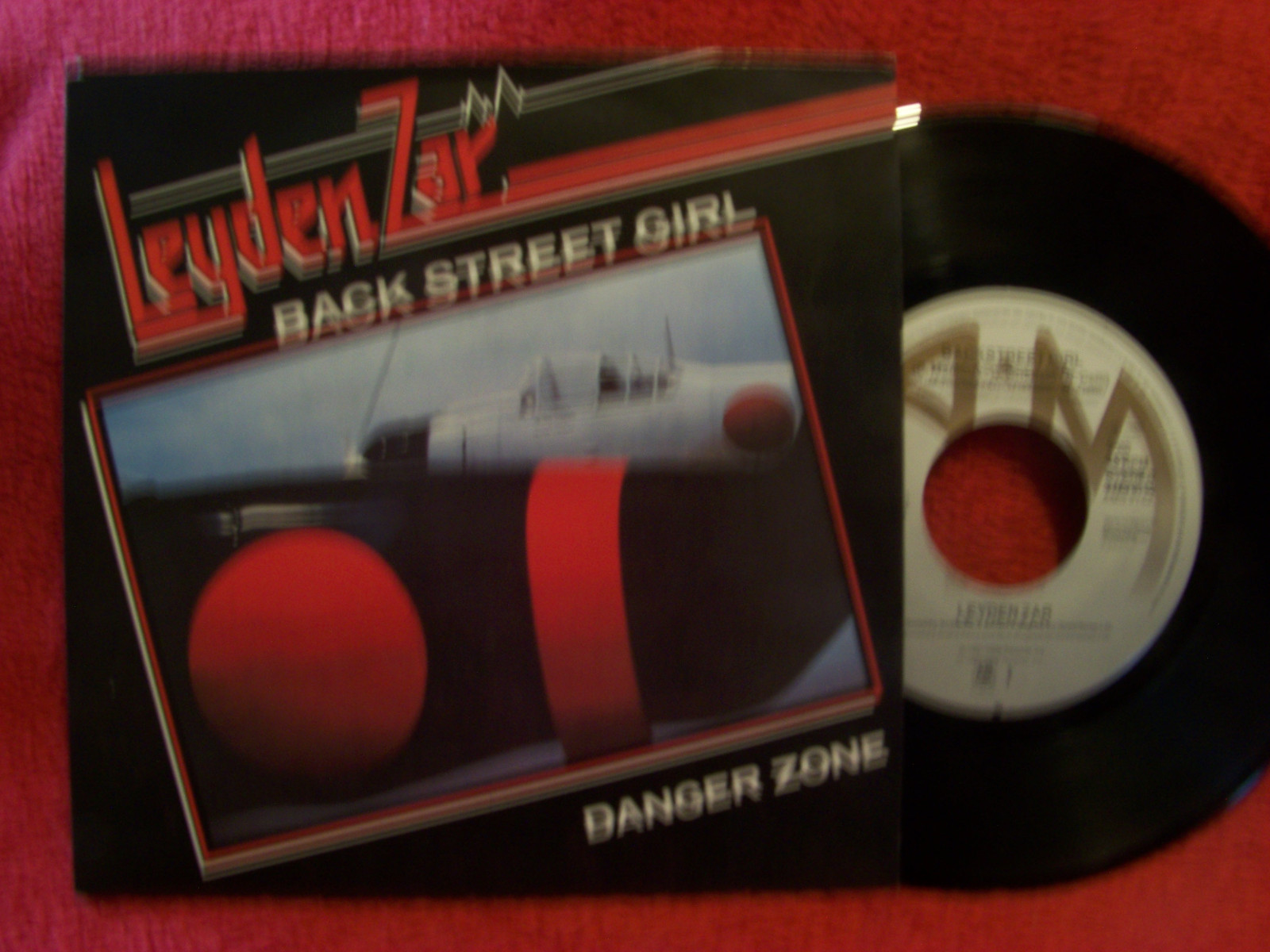 Leyden Zar – Back Street Girl / Danger Zone (A&M Records, AMS 9142, 1981)
