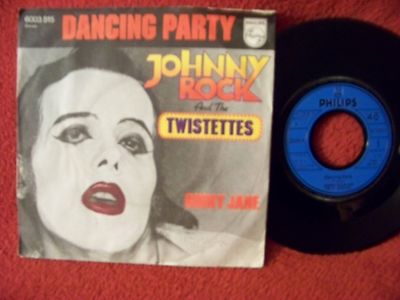 Johnny Rock and the Twistettes – Dancing party / Ginny Jane (Philips, 1976)