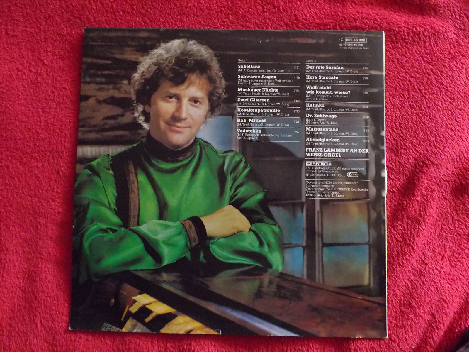 Franz Lambert – Abends an der Wolga | EMI Records, LP, Deutschland, 1980, Bild 2