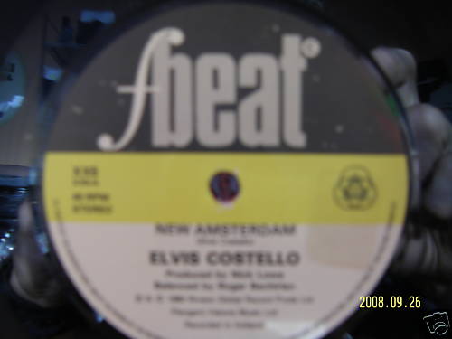 Elvis Costello and the Attractions – New Amsterdam / Dr. Luther´s assistant (F Beat Records, XX 5, 1980)