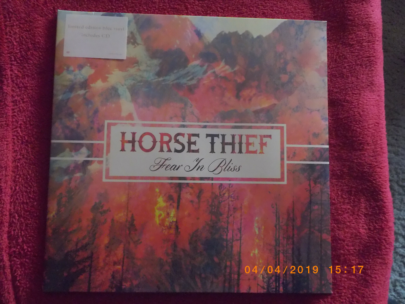 Horse Thief – Fear in bliss (LP, blaue, limitierte Edition)