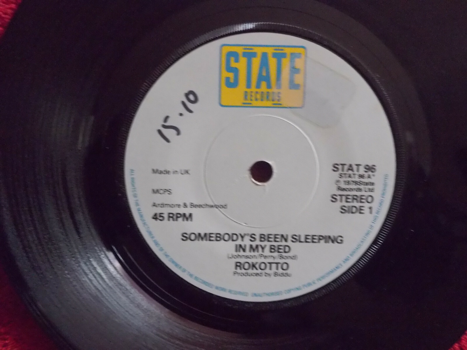 Rokotto – Somebody´s been sleeping in my bed / Tell me (7″-Single)