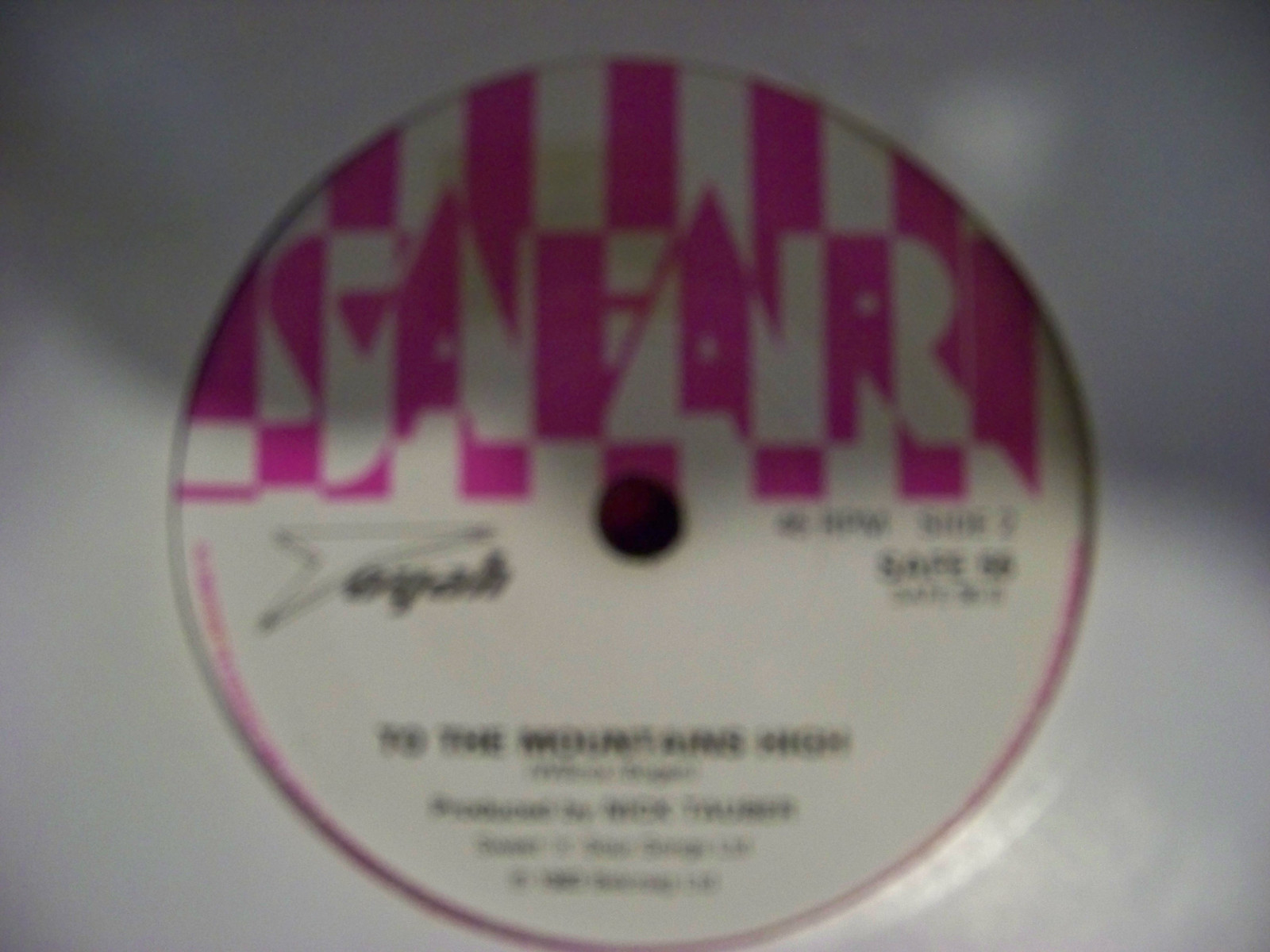 Toyah – Rebel Run / To the Mountains High (7-Inch-Single, 1983), Bild 2