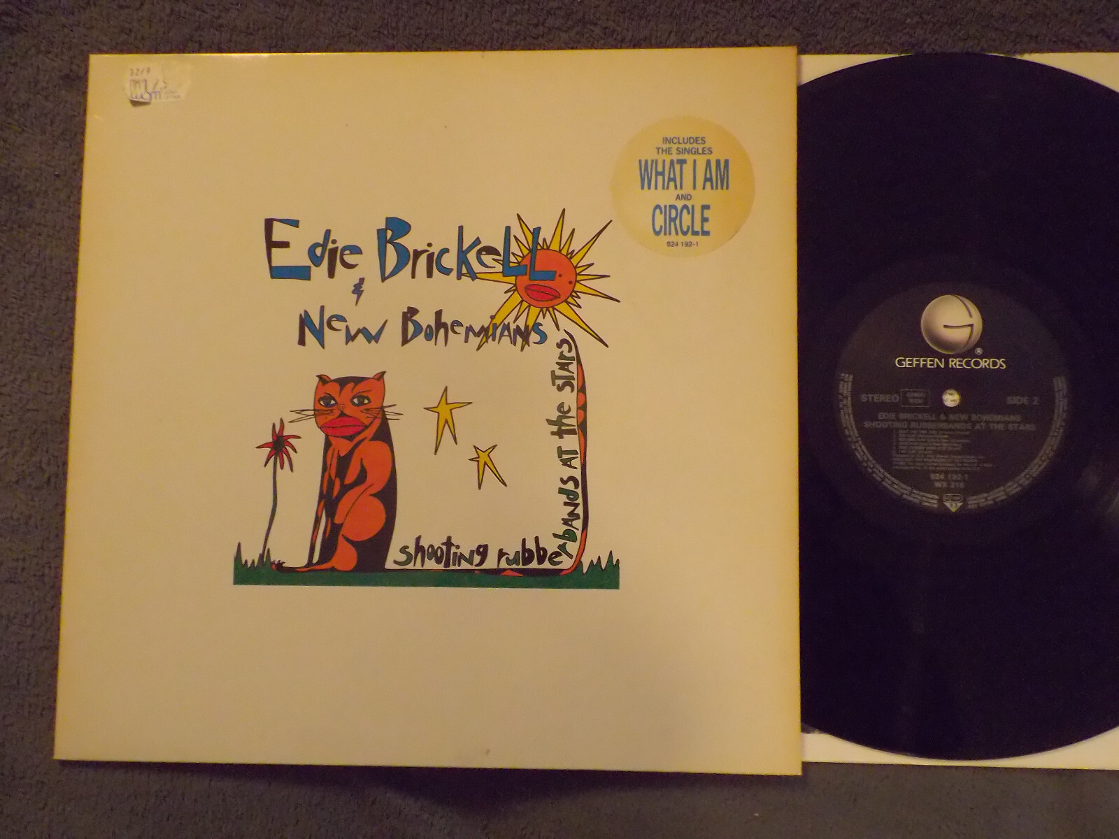 Edie Brickell & New Bohemians – Shooting Rubberbands at the Stars (LP, Geffen, 1988)