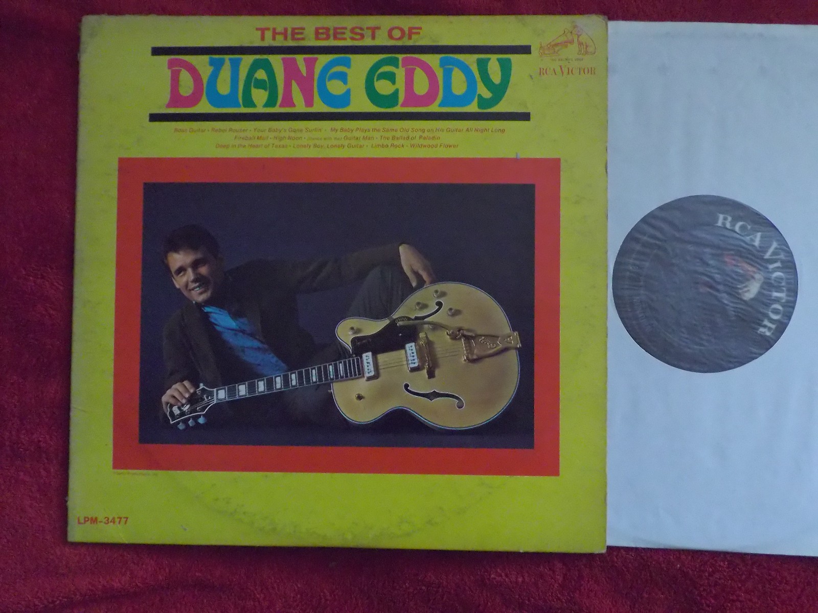 Duane Eddy – The best of Duane Eddy | RCA Victor LP, LPM - 3477 (US, 1966)