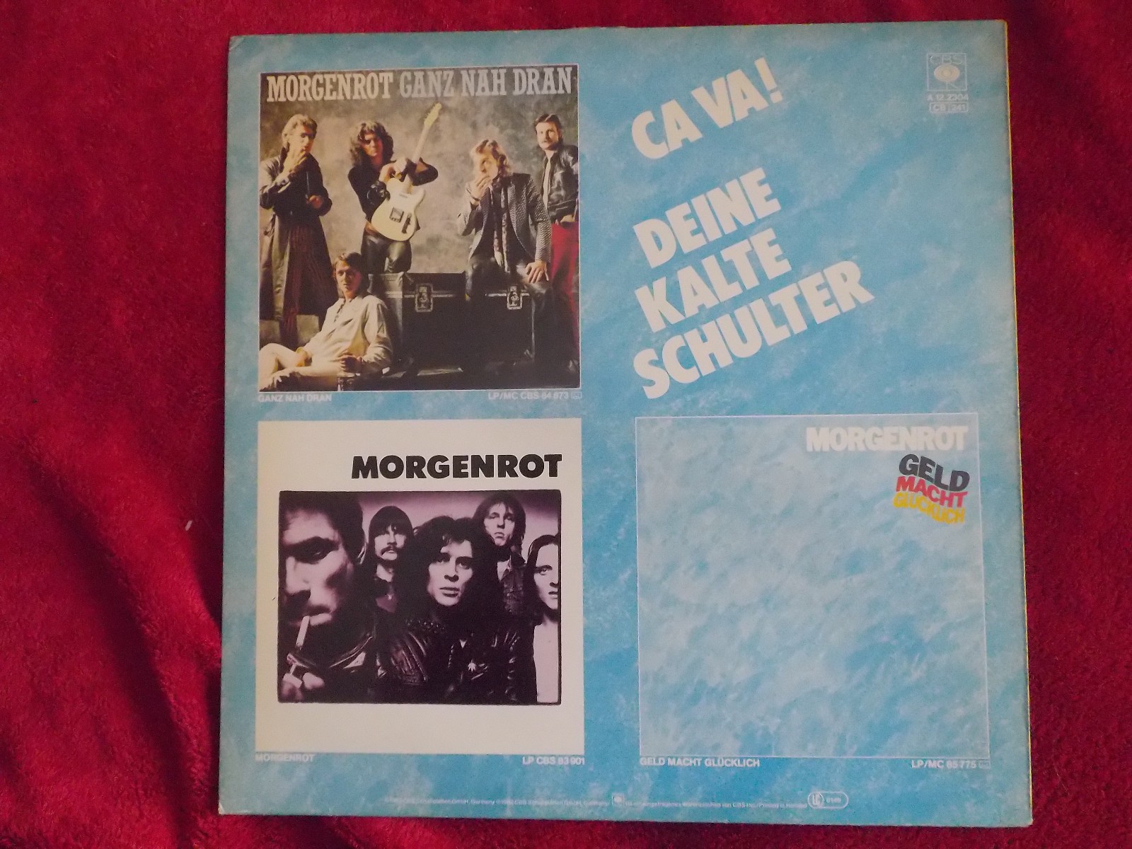 Morgenrot – Ca Va ! / Deine kalte Schulter (Maxi-Single), Bild 3