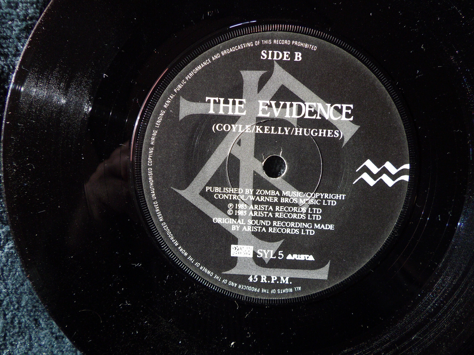 The Lotus Eaters – It hurts / The evidence | 7-Inch-Single, Bild 2