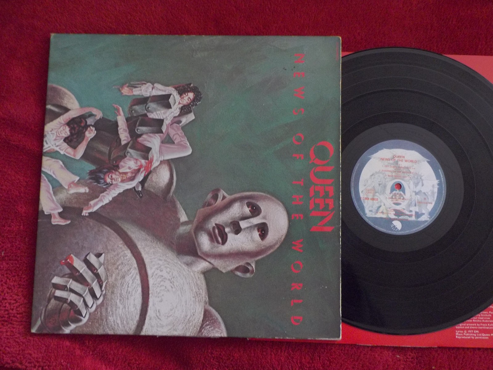 Queen – News of the World (LP, Frankreich, 1977)