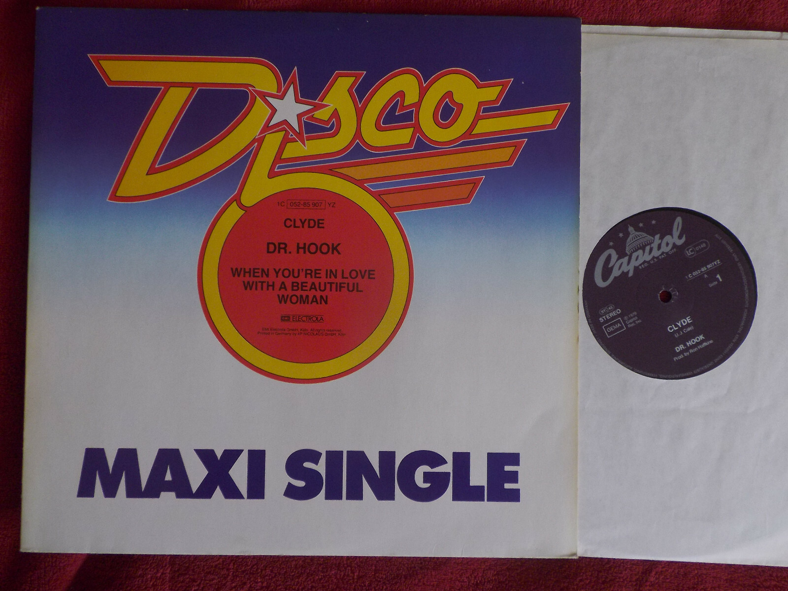 Dr. Hook – Clyde / When You’re in Love with a Beautiful Woman | Maxi-Single, 1979