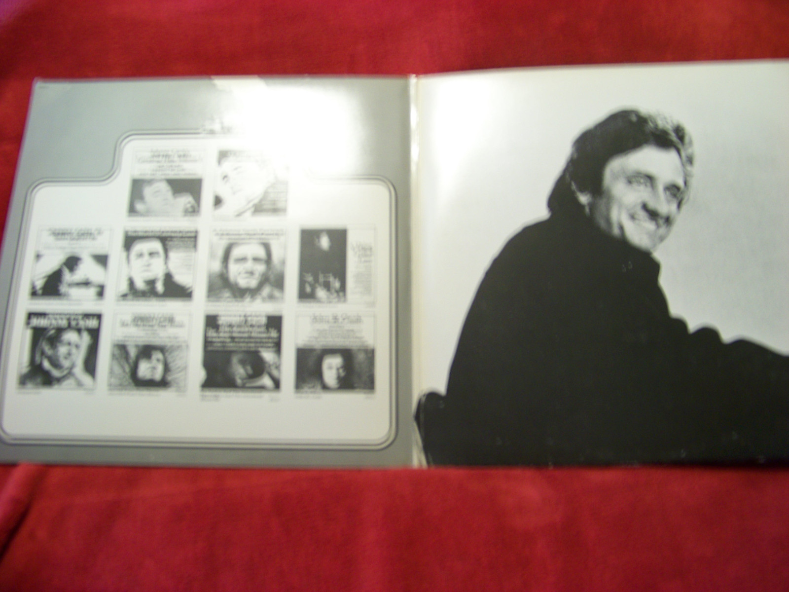 Johnny Cash – Riding the Rails | CBS Records 88153 | Doppel-LP, Niederlande 1976, Bild 2