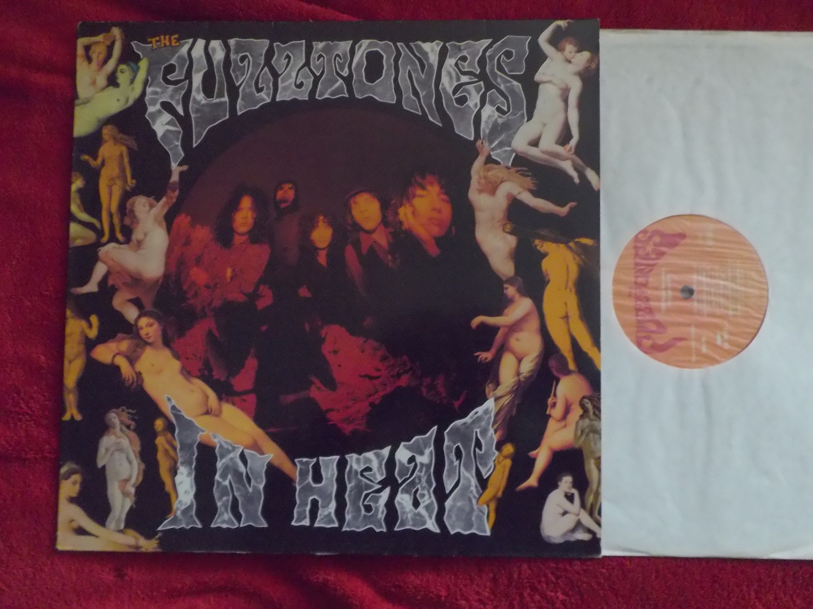 The Fuzztones – In Heat | LP, Rebel Records, 1989
