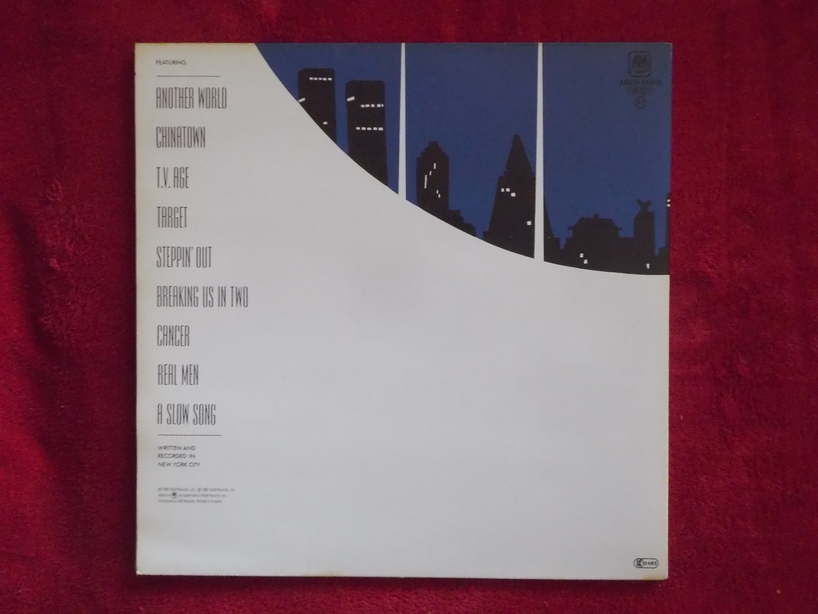 Joe Jackson – Night and Day (A&M Records, AMLH 64906, Niederlande, 1982), Bild 5
