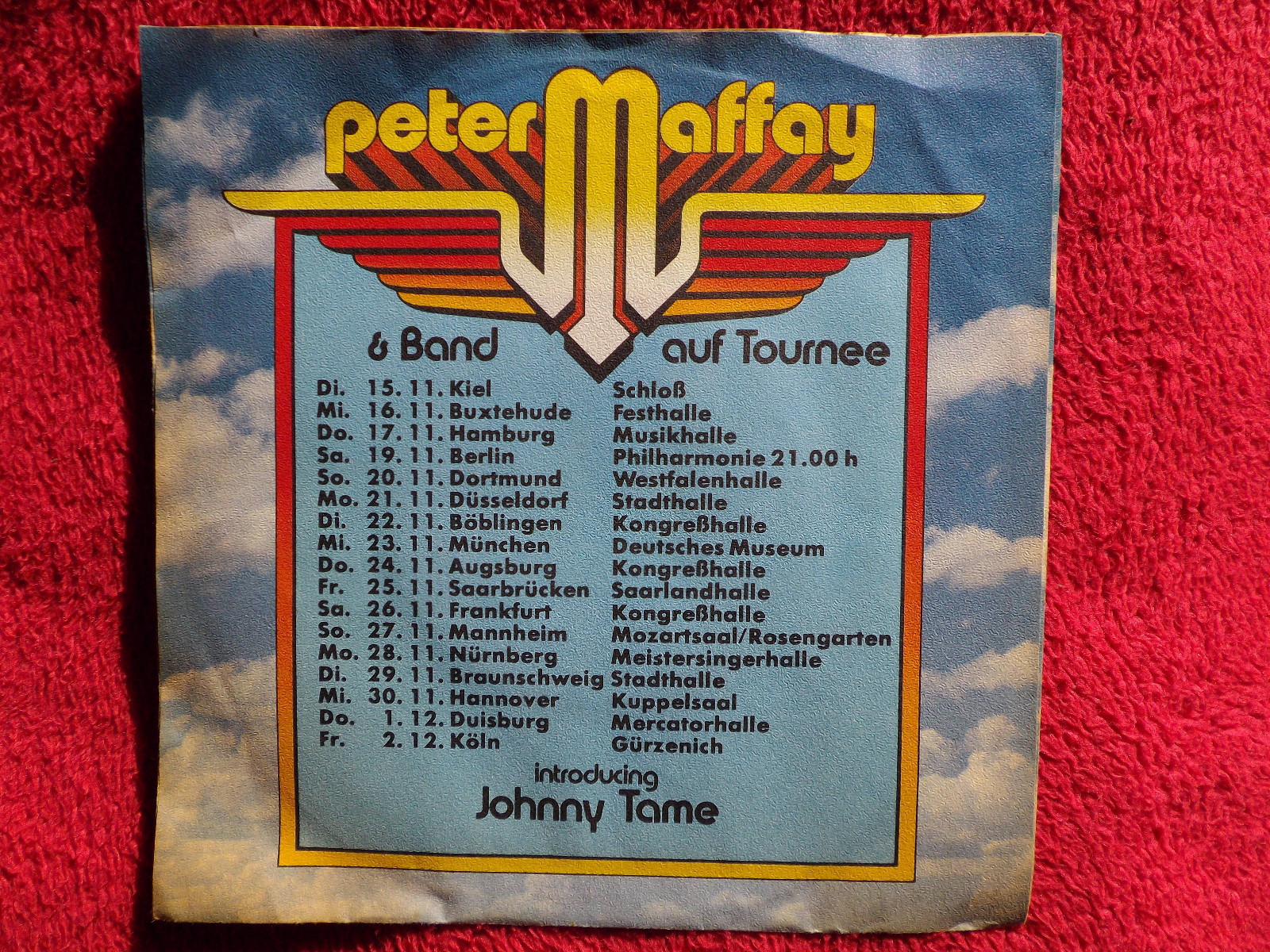 Peter Maffay – Andy – Träume sterben jung / Erkenntnis | Telefunken 7″-Single, 1977, Bild 2