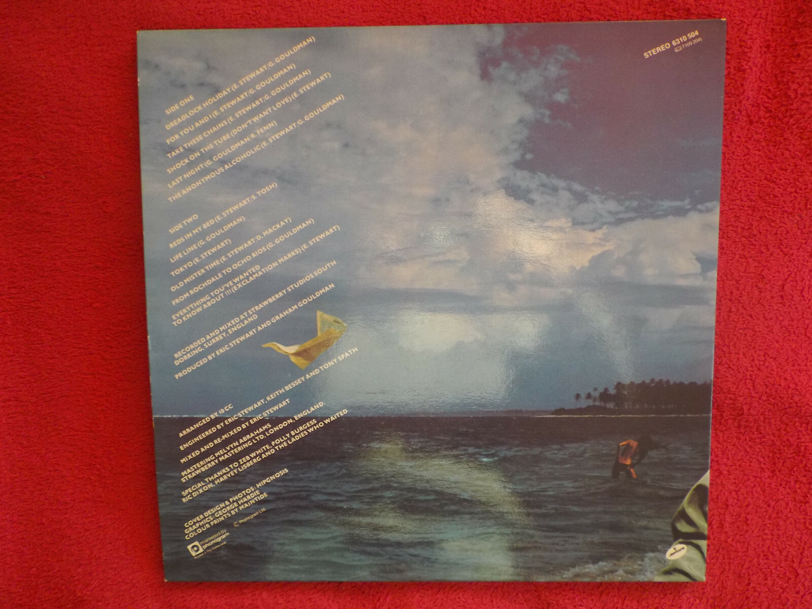 10 CC – Bloody tourists | Mercury Records LP, Niederlande 1978, Bild 4