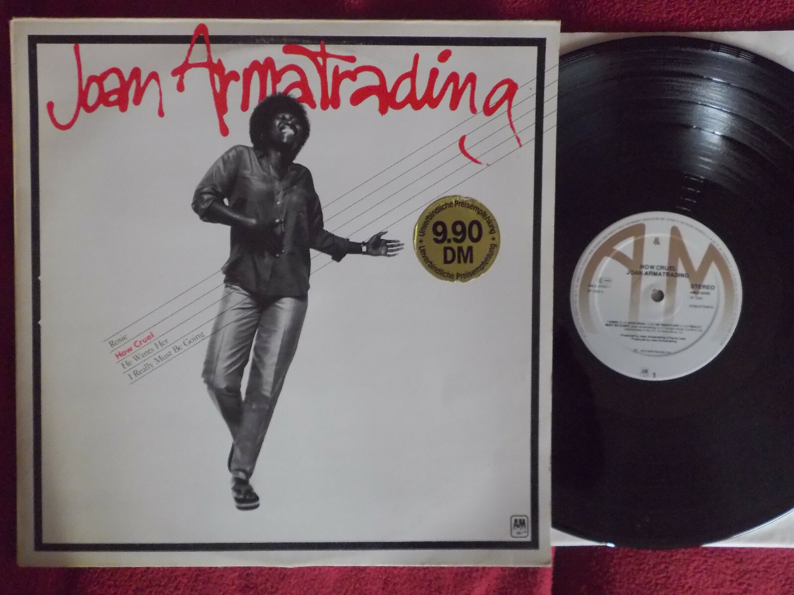 Joan Armatrading – How cruel | A & M Records, AMLE 63302 (Niederlande, 1979)