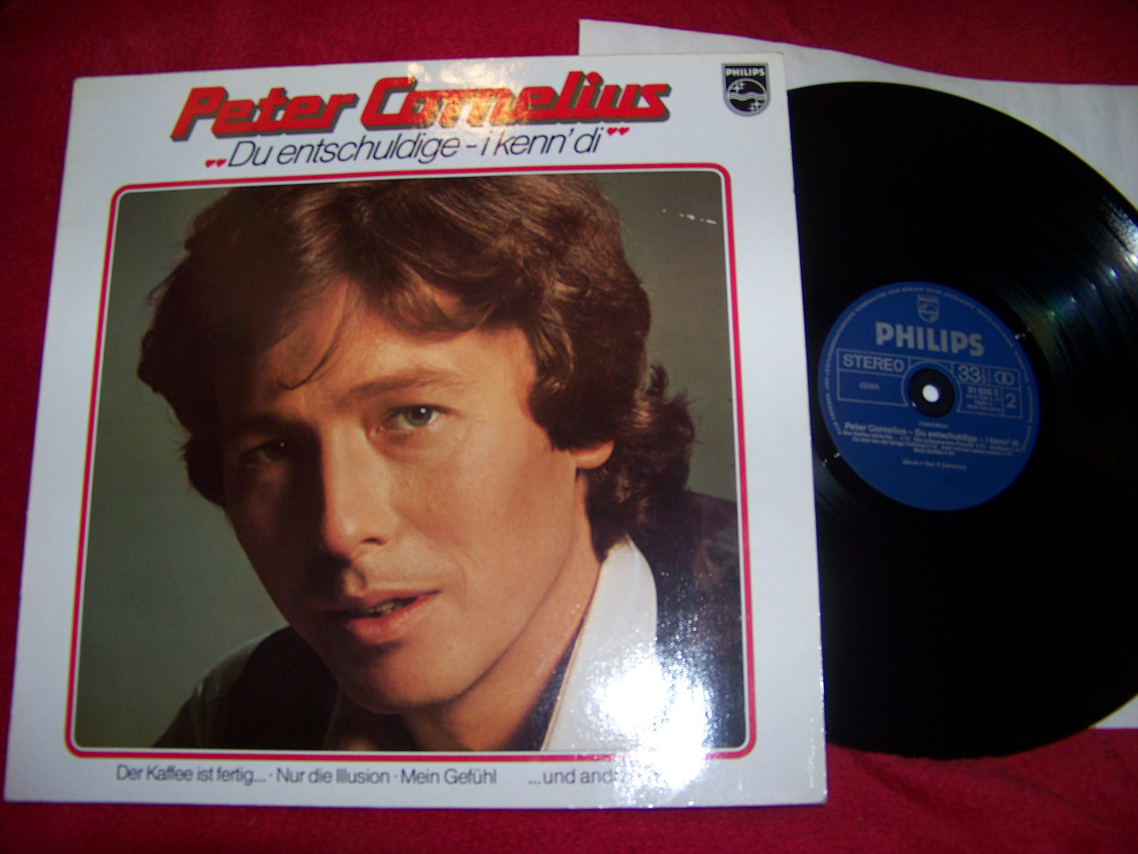 Peter Cornelius – Du entschuldige - i kenn´ di | Philips Records Club Edition LP