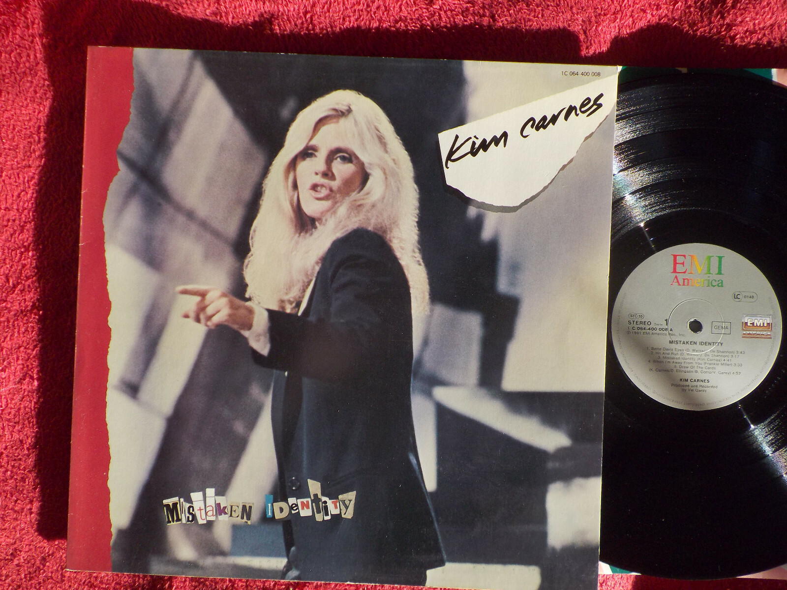 Kim Carnes – Mistaken Identity (LP, EMI Records, 1981, D / NL)