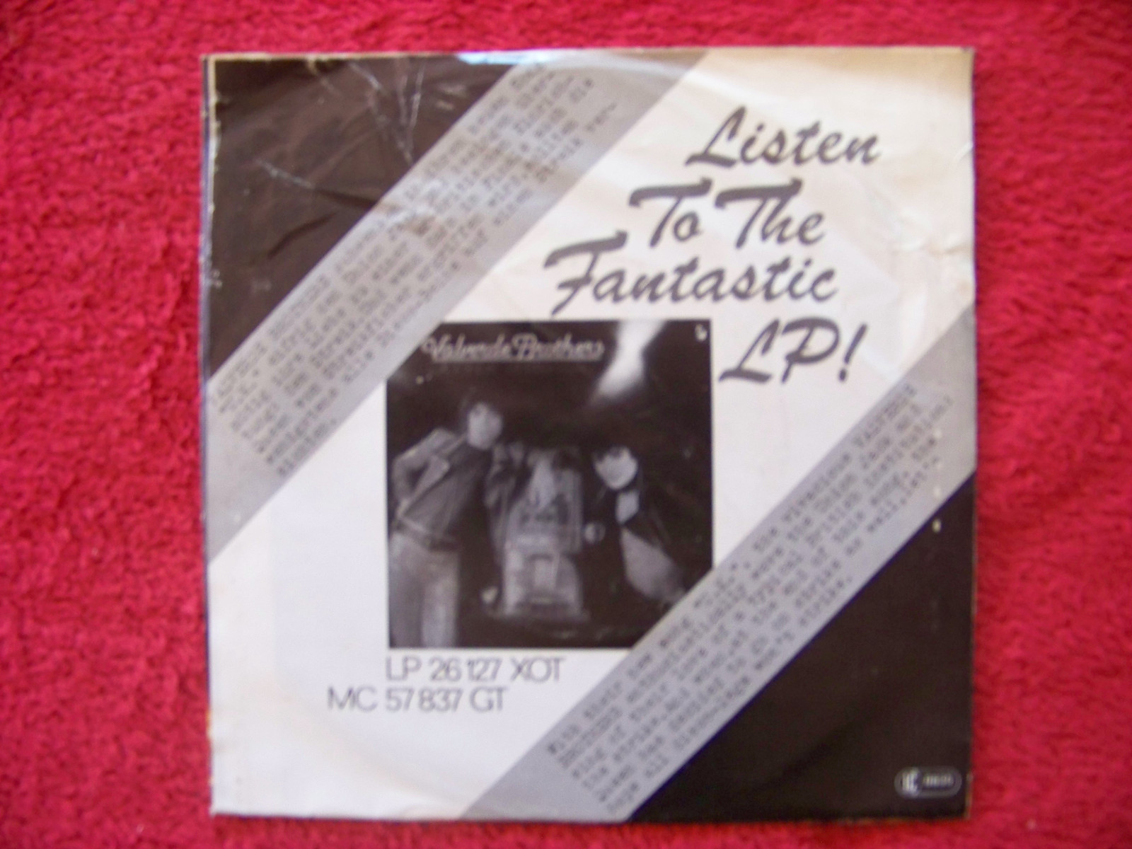 Valverde Brothers – U.K. / Moonlight (Hansa Records, 1979), Bild 2