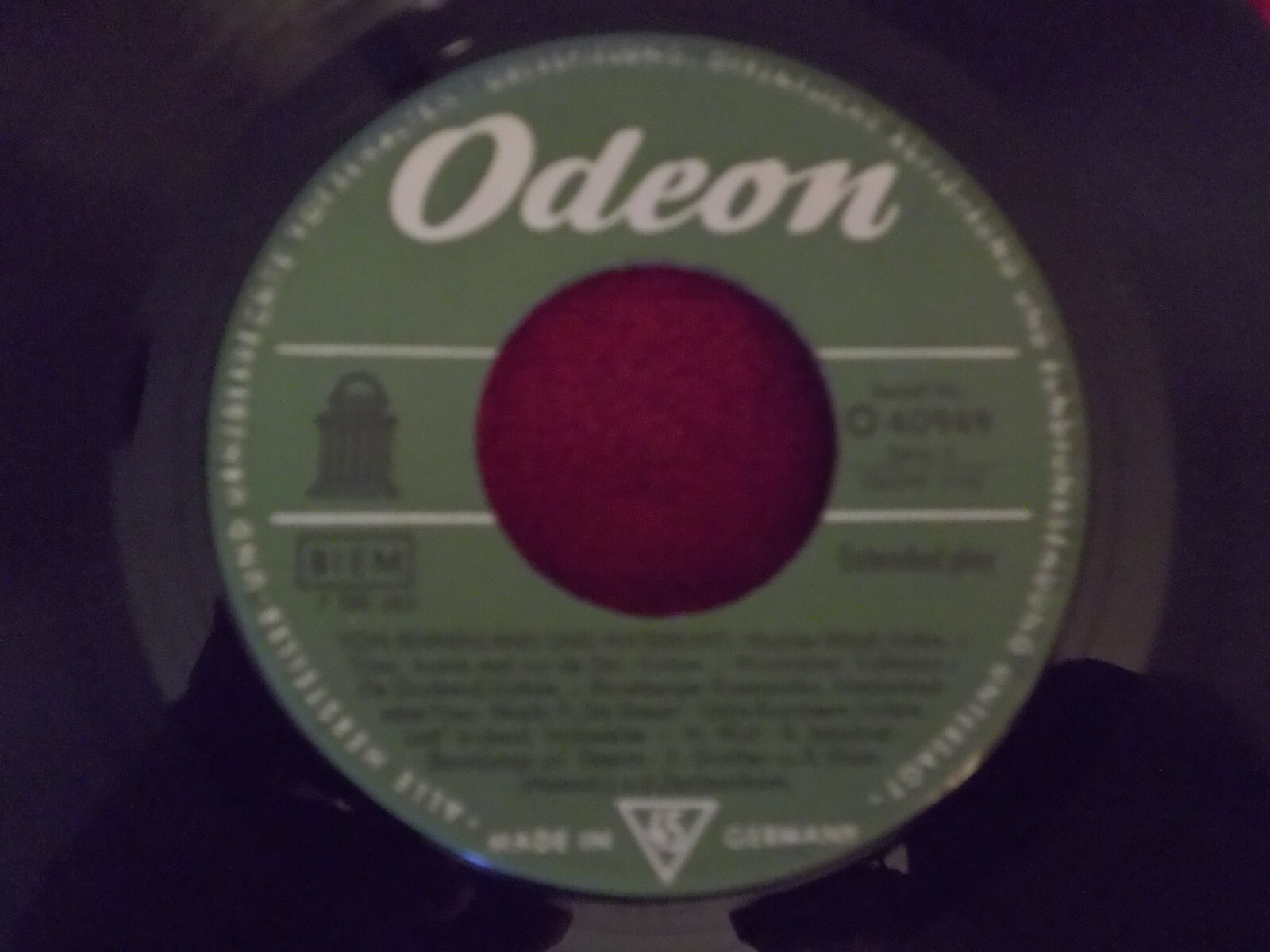 V.A. – Von Binnenland und Waterkant | Odeon Records, O 40949, Bild 2