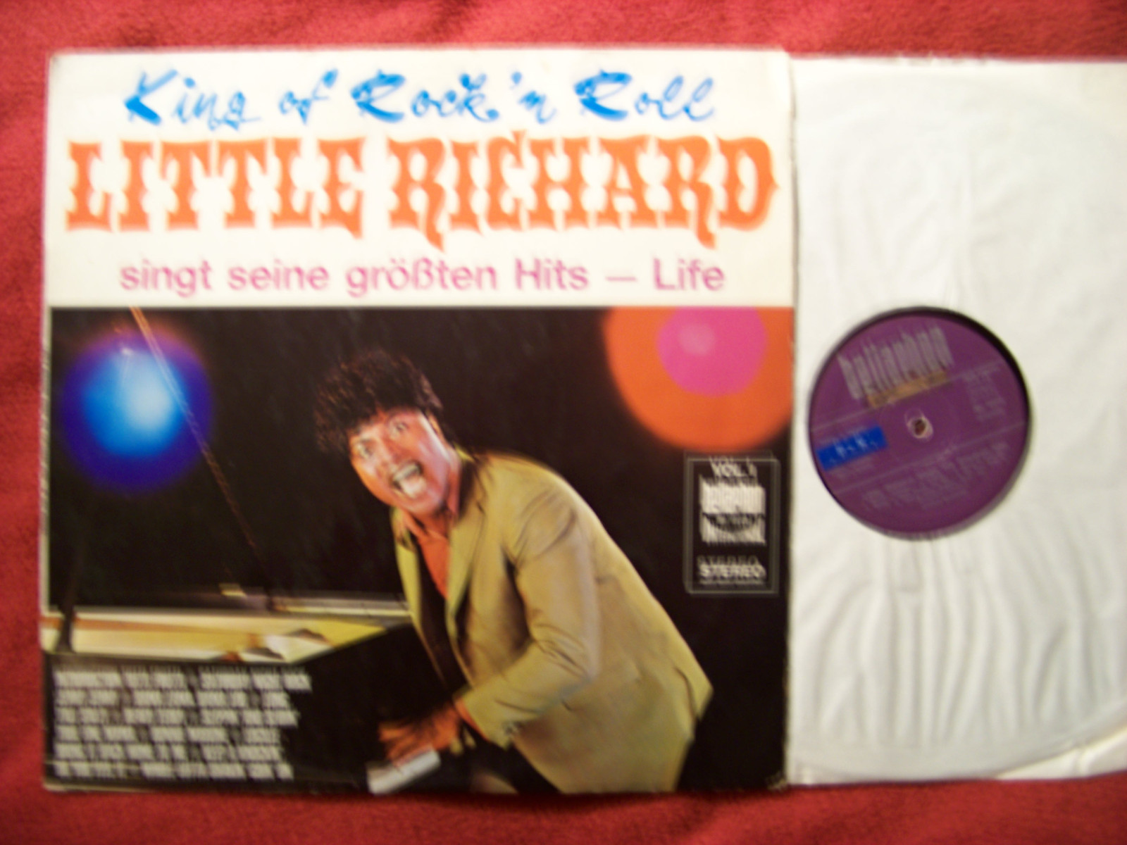 Little Richard – Little Richard singt seine größten Hits - Life (Bellaphon LP)
