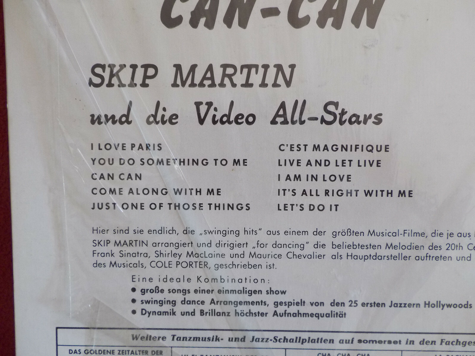 Skip Martin avec les Video All-Stars – Can - Can (Somerset Records, ST-DL-507), Bild 3