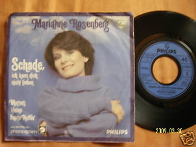 Marianne Rosenberg – Schade, ich kann dich nicht lieben / Mutters kleine bunte Helfer (Single, 1978)