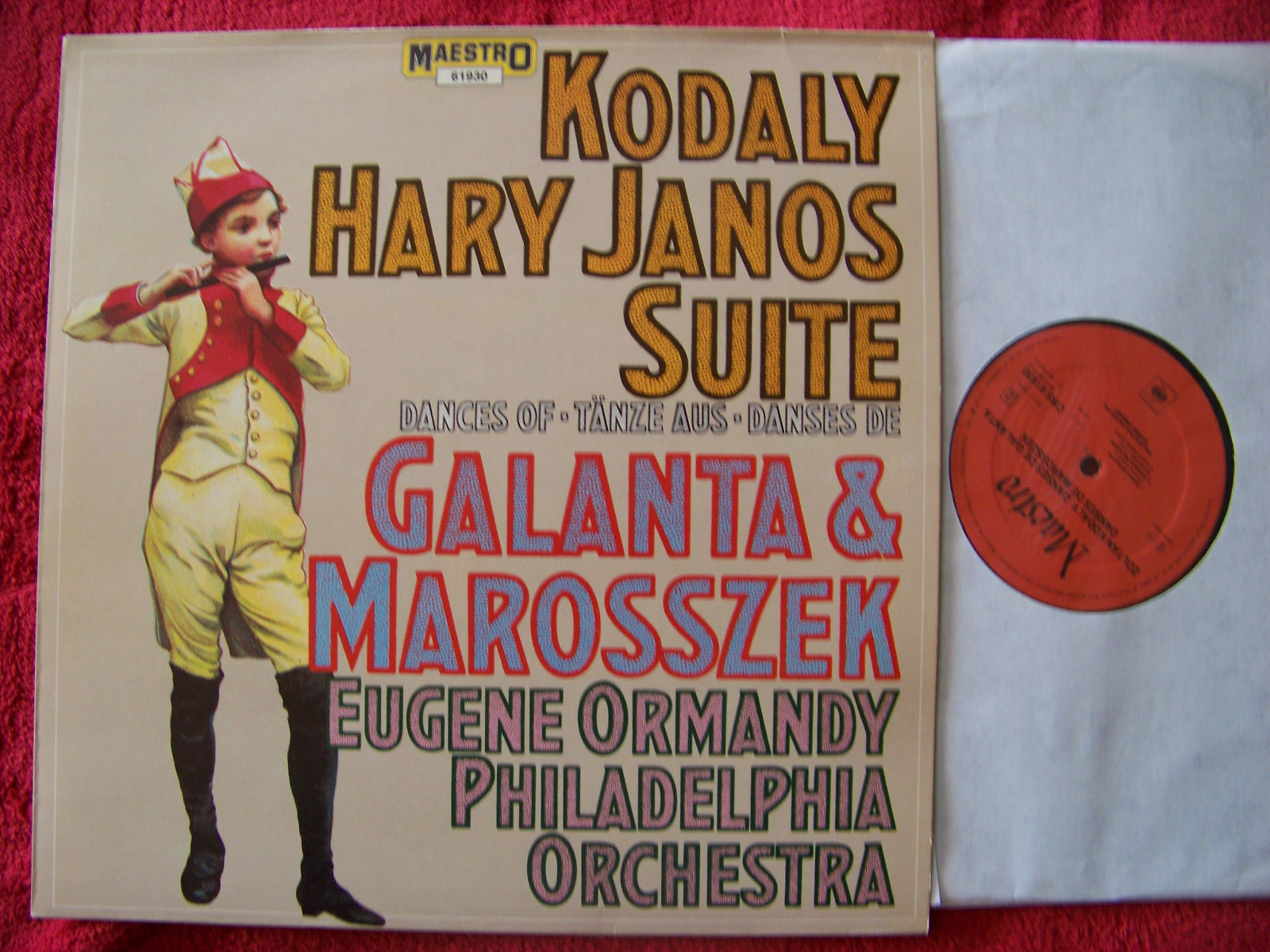 Zoltán Kodály – Háry János Suite / Galánta and Marosszék Dances (LP)