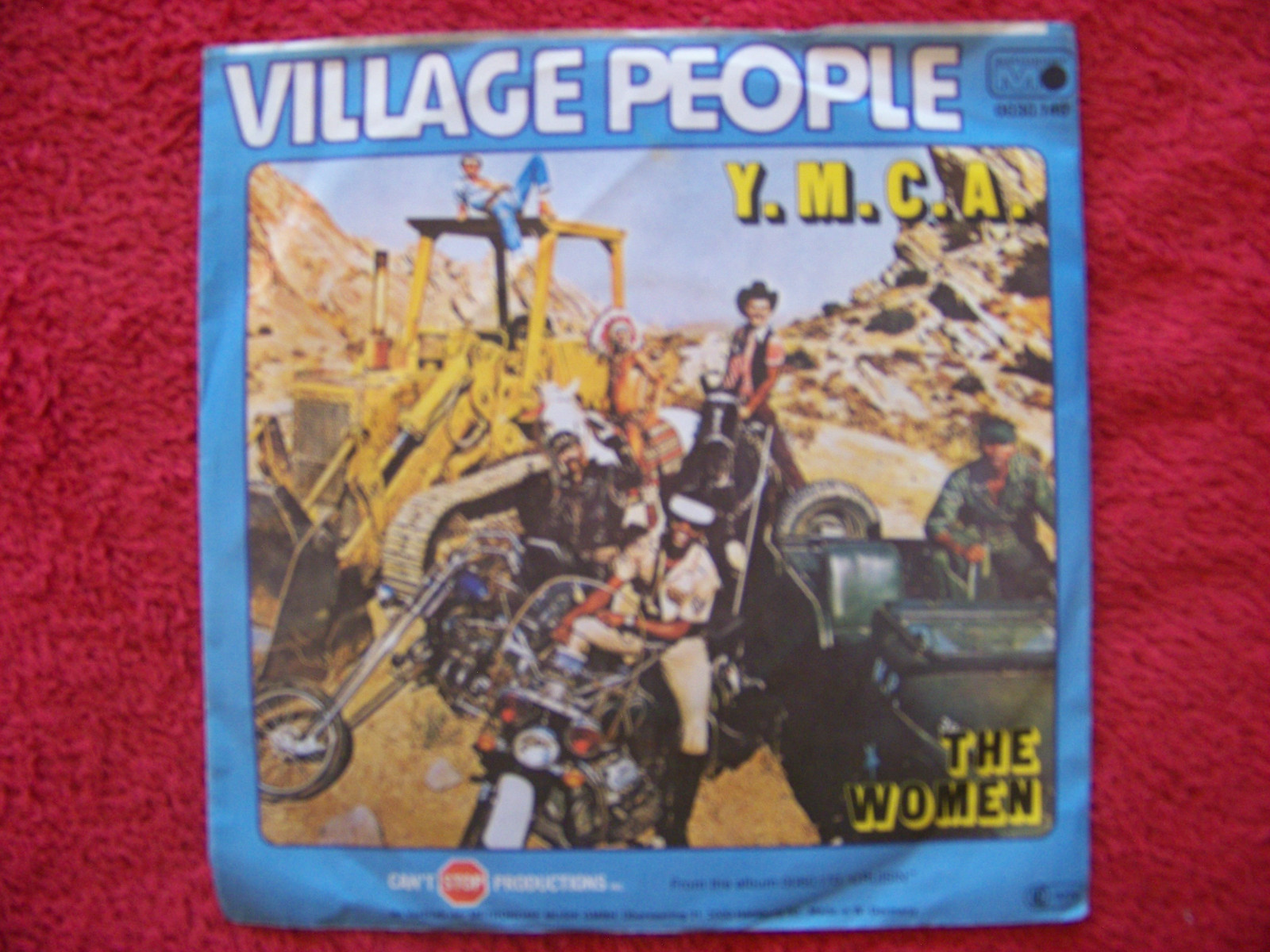 Village People – Y.M.C.A. / The women (Metronome Records 0030.140, 1978), Bild 2