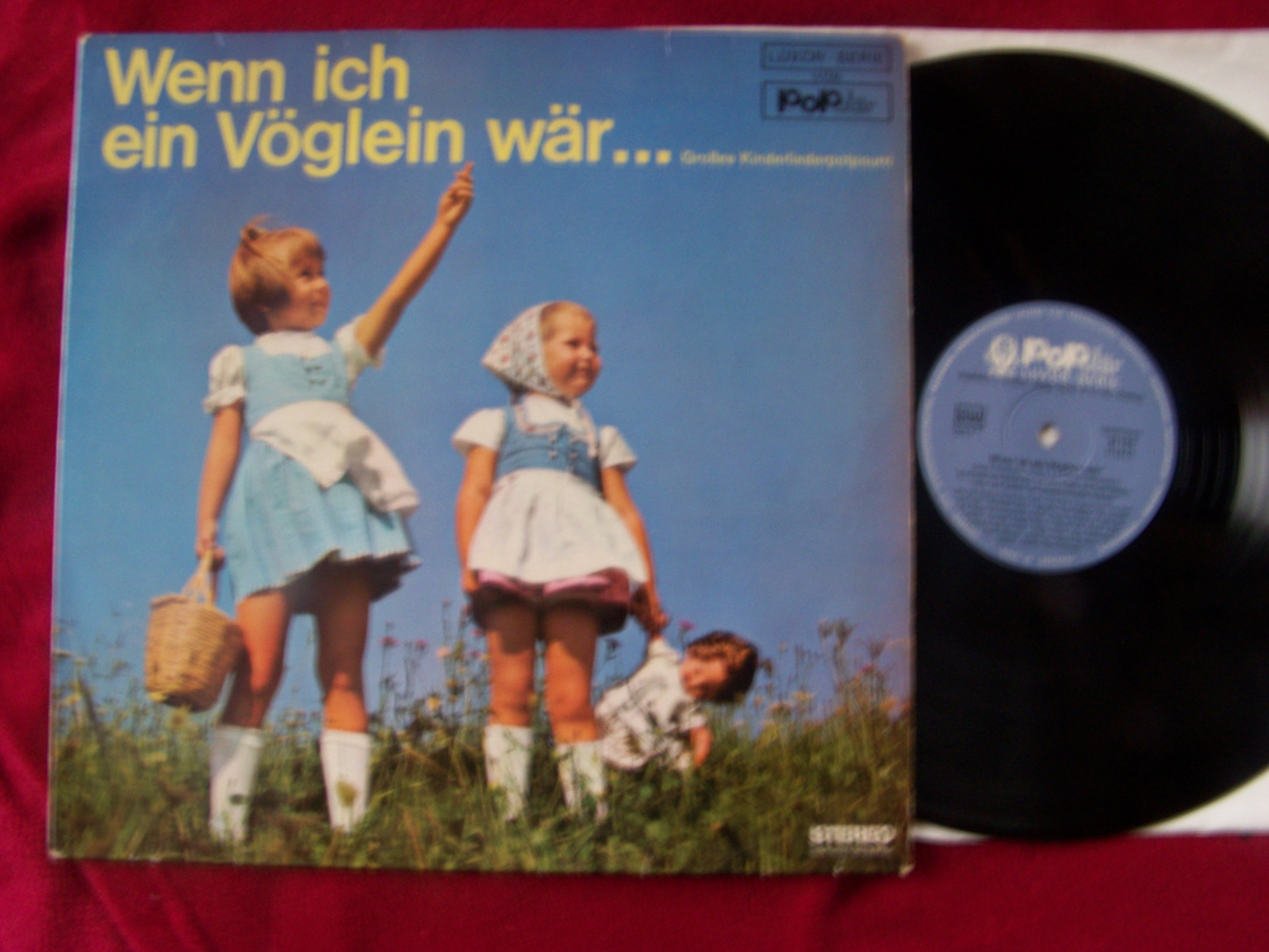 Frankfurter Kinderchor – Wenn ich ein Vöglein wär..... Großes Kinderliederpotpourri (LP)
