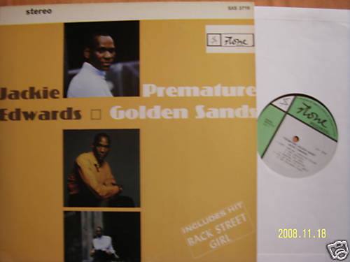 Jackie Edwards – Premature Golden Sands (LP, Kanada)