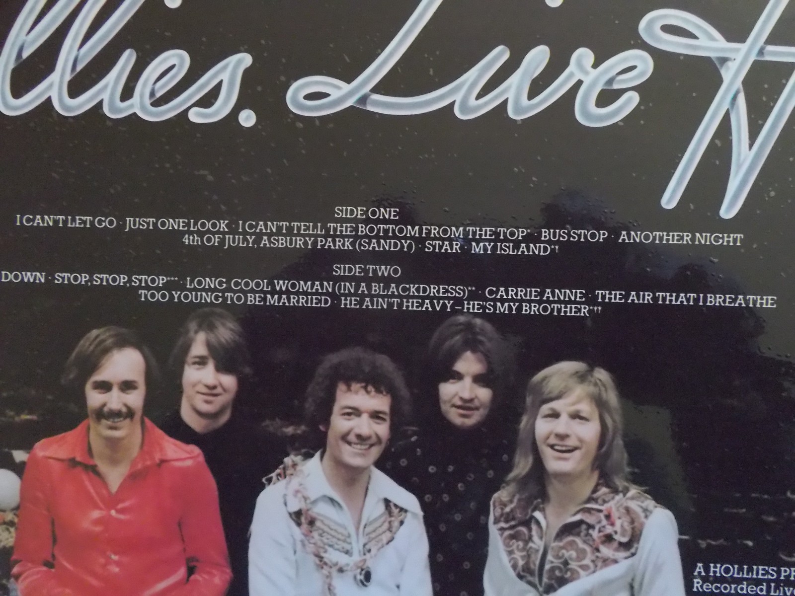 The Hollies – Live Hits | Polydor Records, 1976, Bild 3