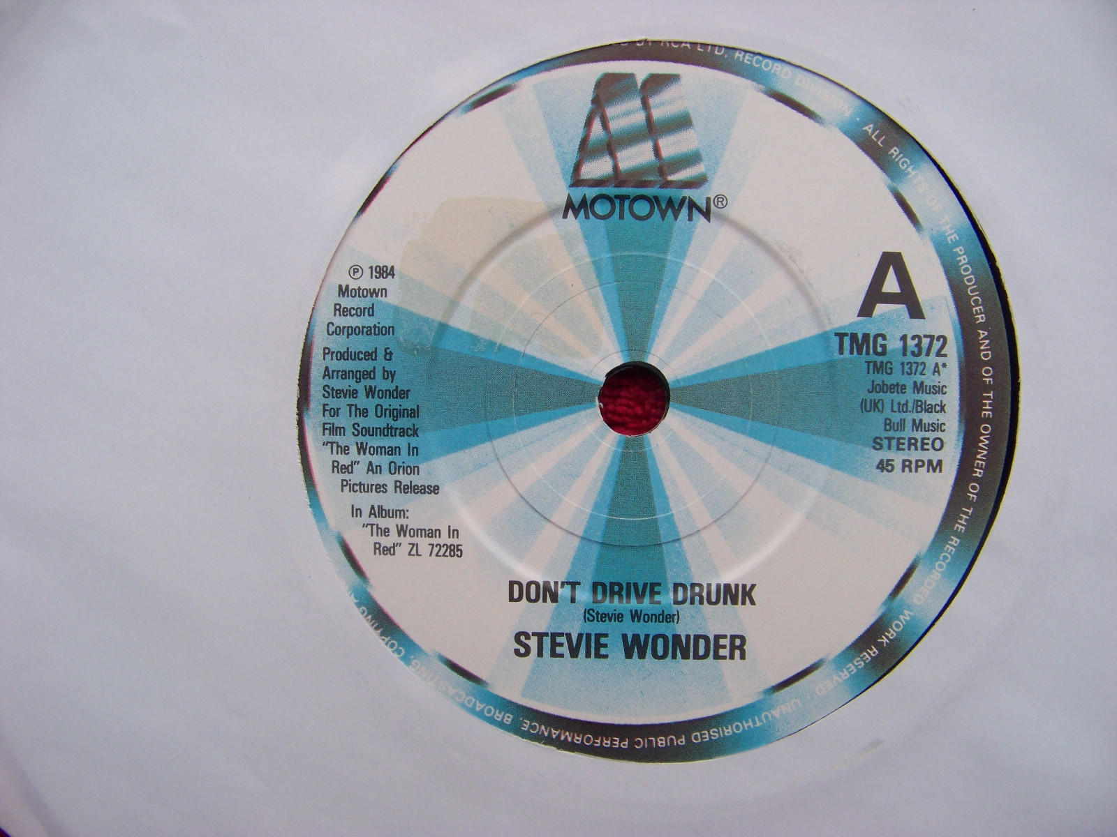 Stevie Wonder – Don´t drive drunk / Don´t drive drunk (Instr.) | Motown 7″