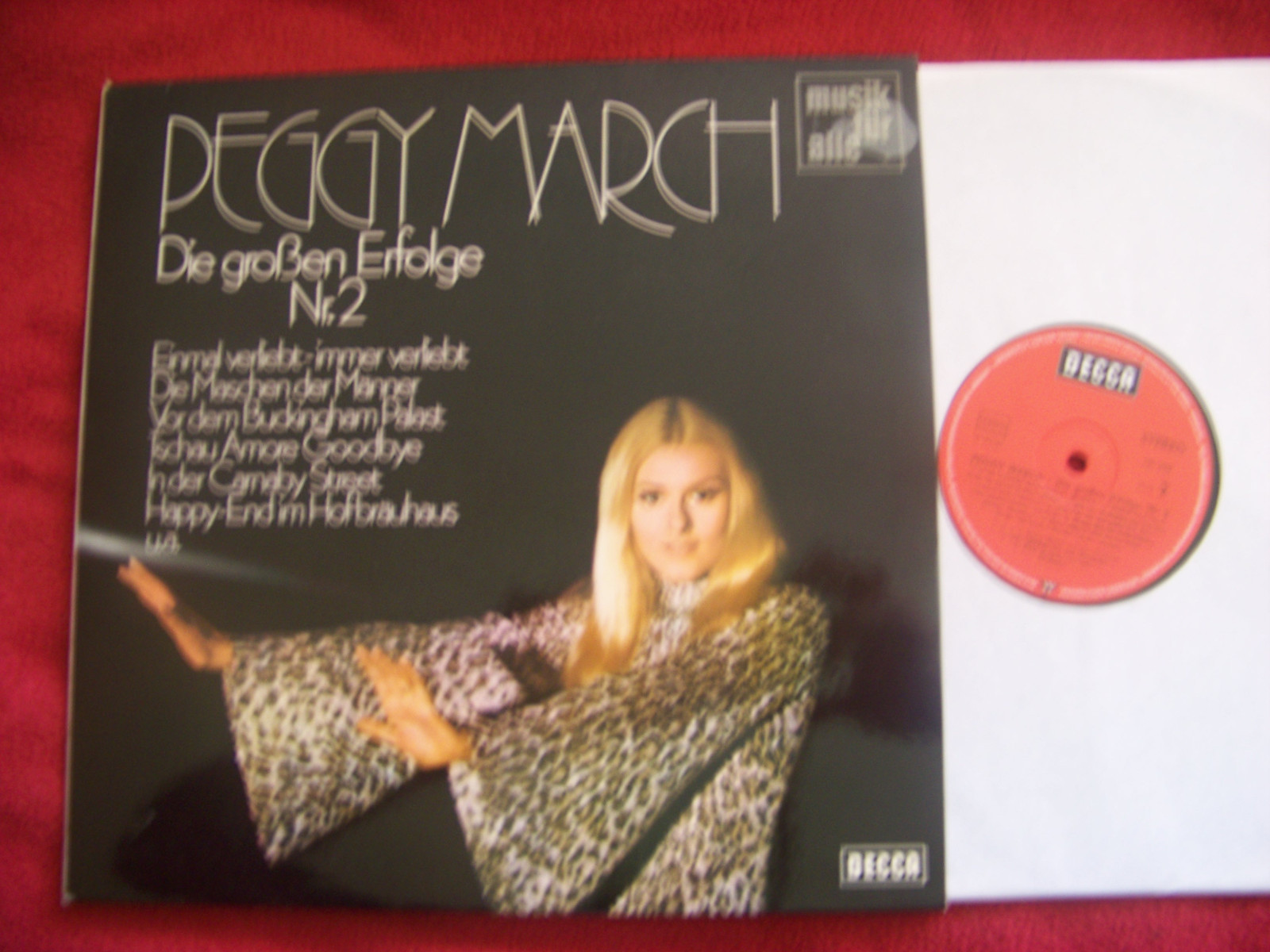 Peggy March – Die großen Erfolge Nr. 2 | Decca LP