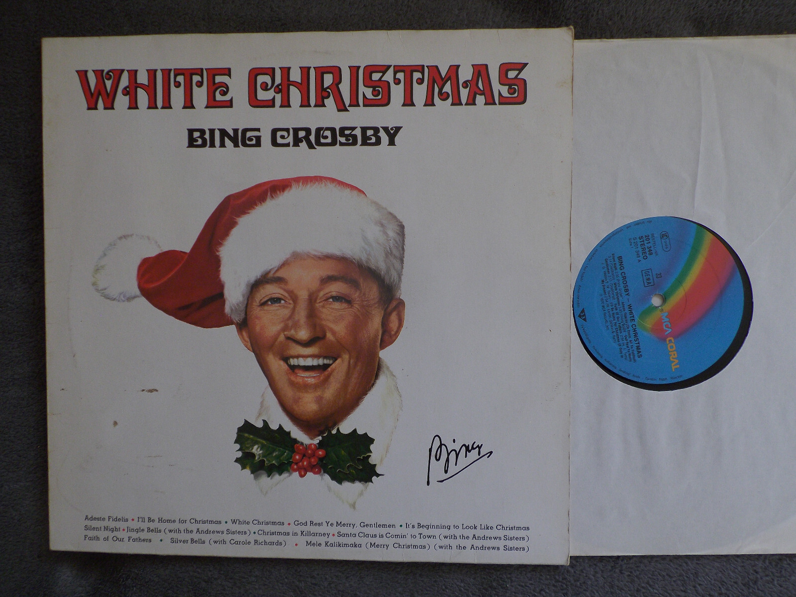 Bing Crosby – White Christmas | MCA Records LP