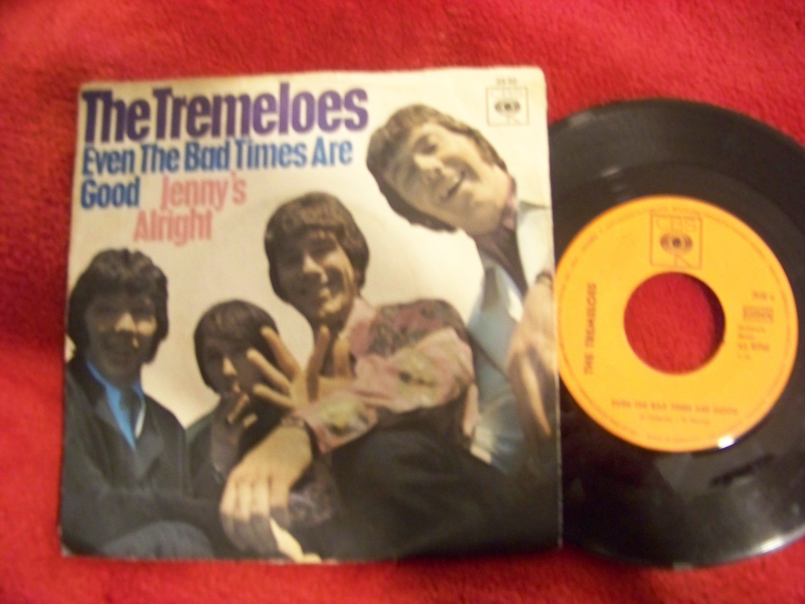 Tremeloes – Even the bad times are good / Jenny´s alright (CBS Records, Single)