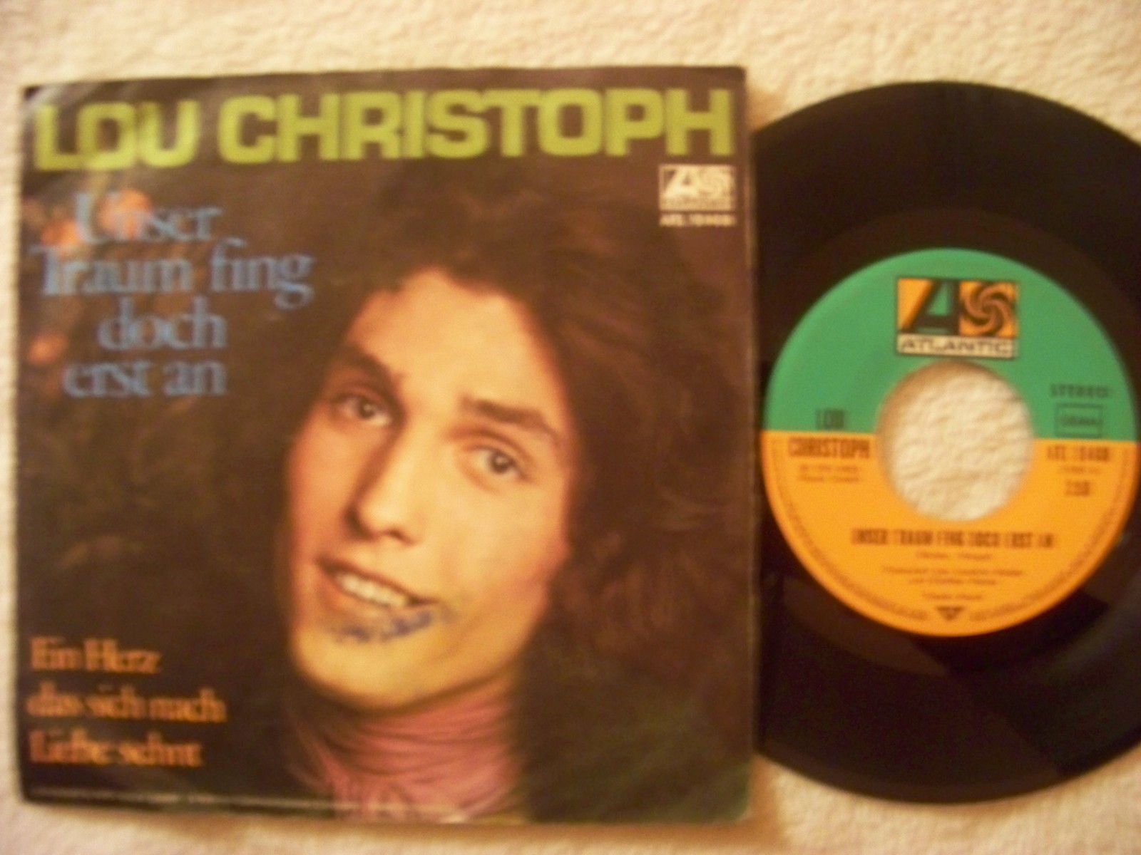 Lou Christoph – Unser Traum fing doch erst an / Ein Herz das sich nach Liebe sehnt (7″ Single)