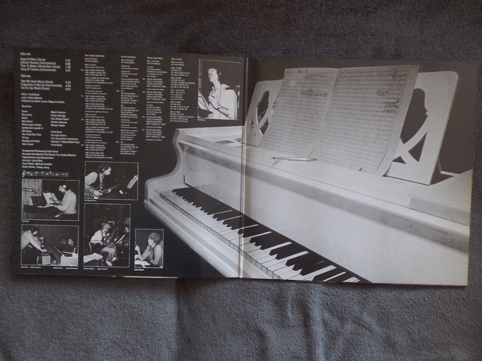 Frank Duval – Angel of mine | Teldec Club-LP, 1981, Bild 2
