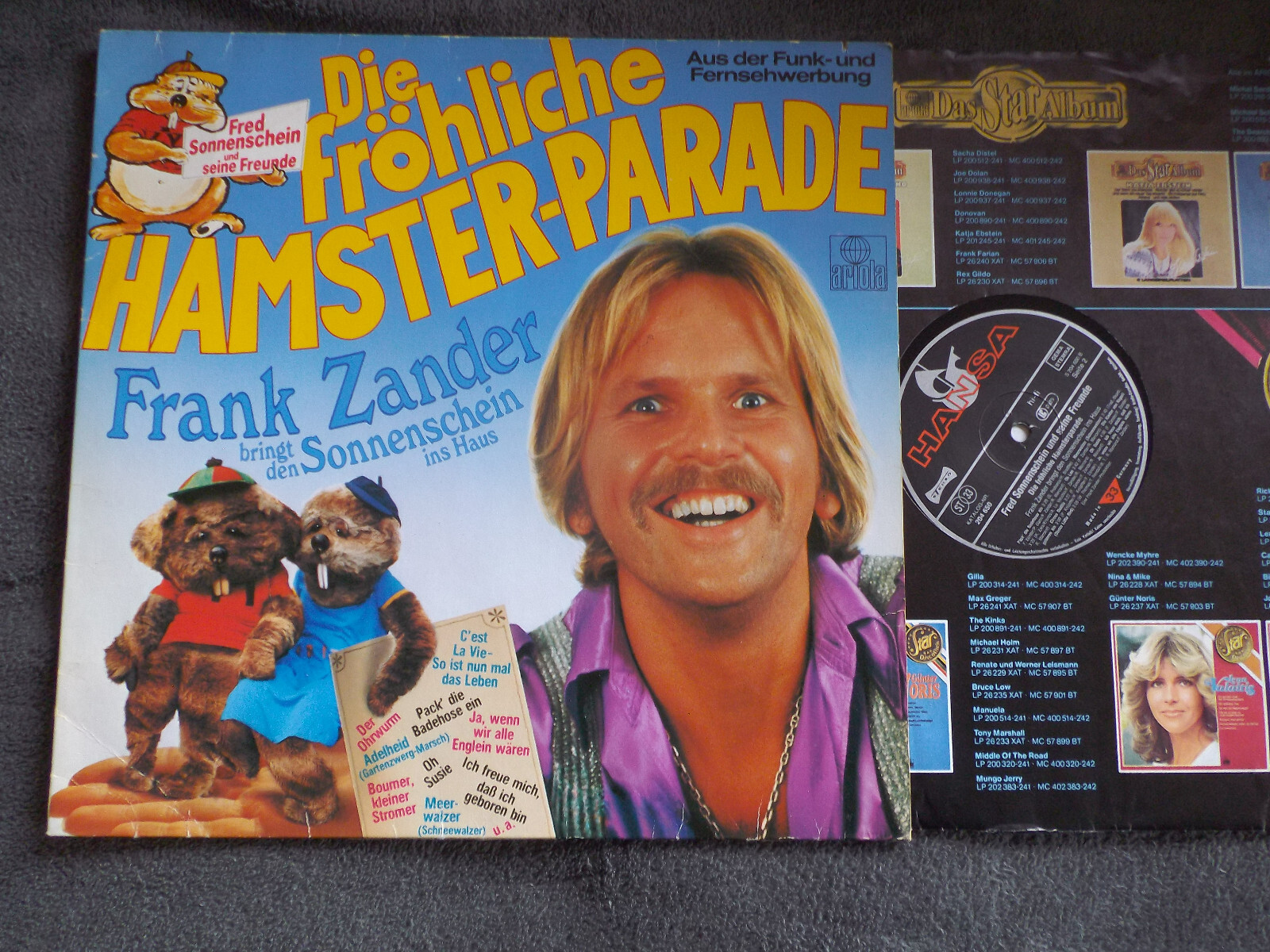 Fred Sonnenschein und seine Freunde – Die fröhliche Hamster-Parade (LP)