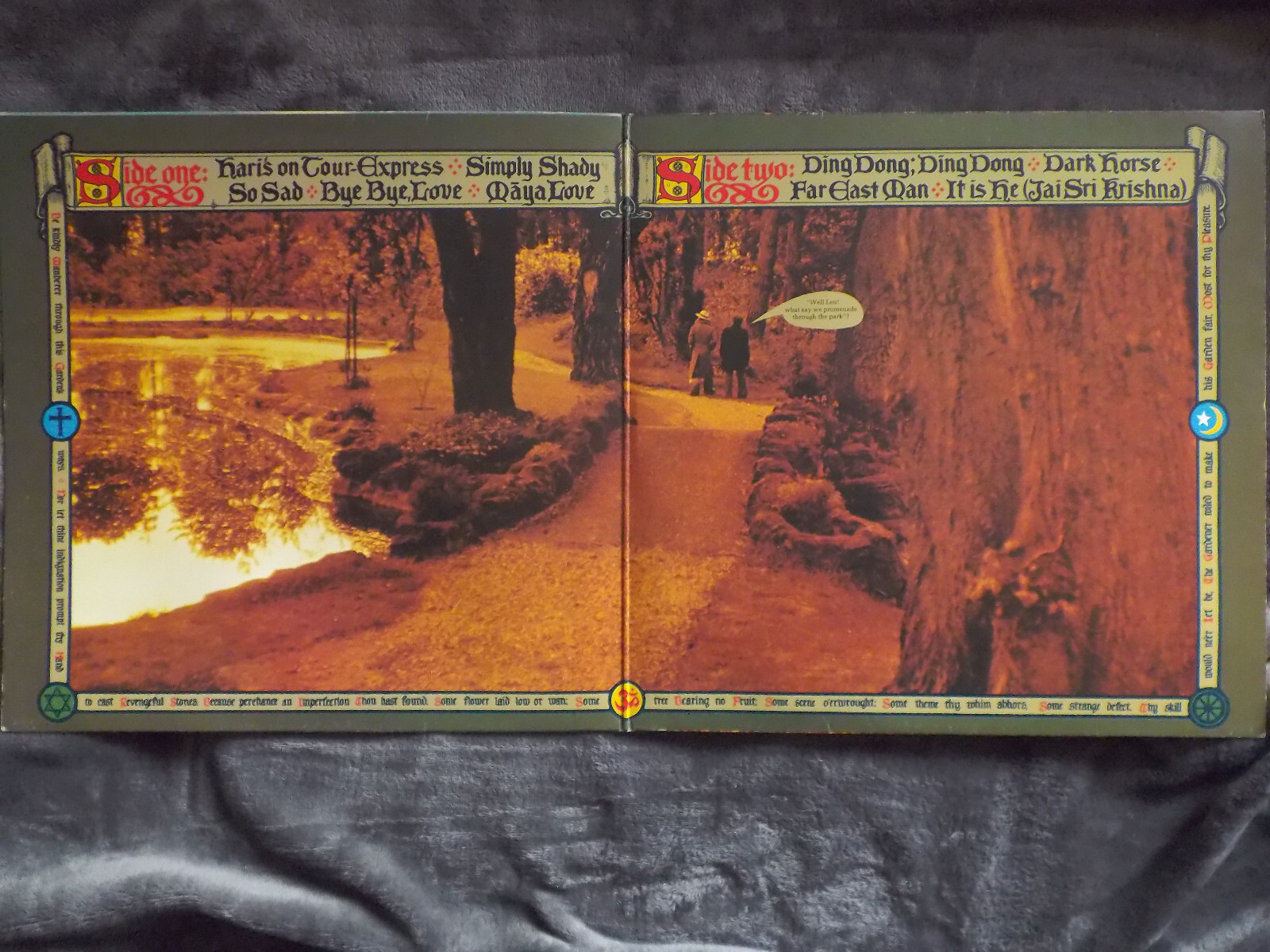 George Harrison – Dark Horse | LP, EMI Records, Deutschland 1974, Bild 2