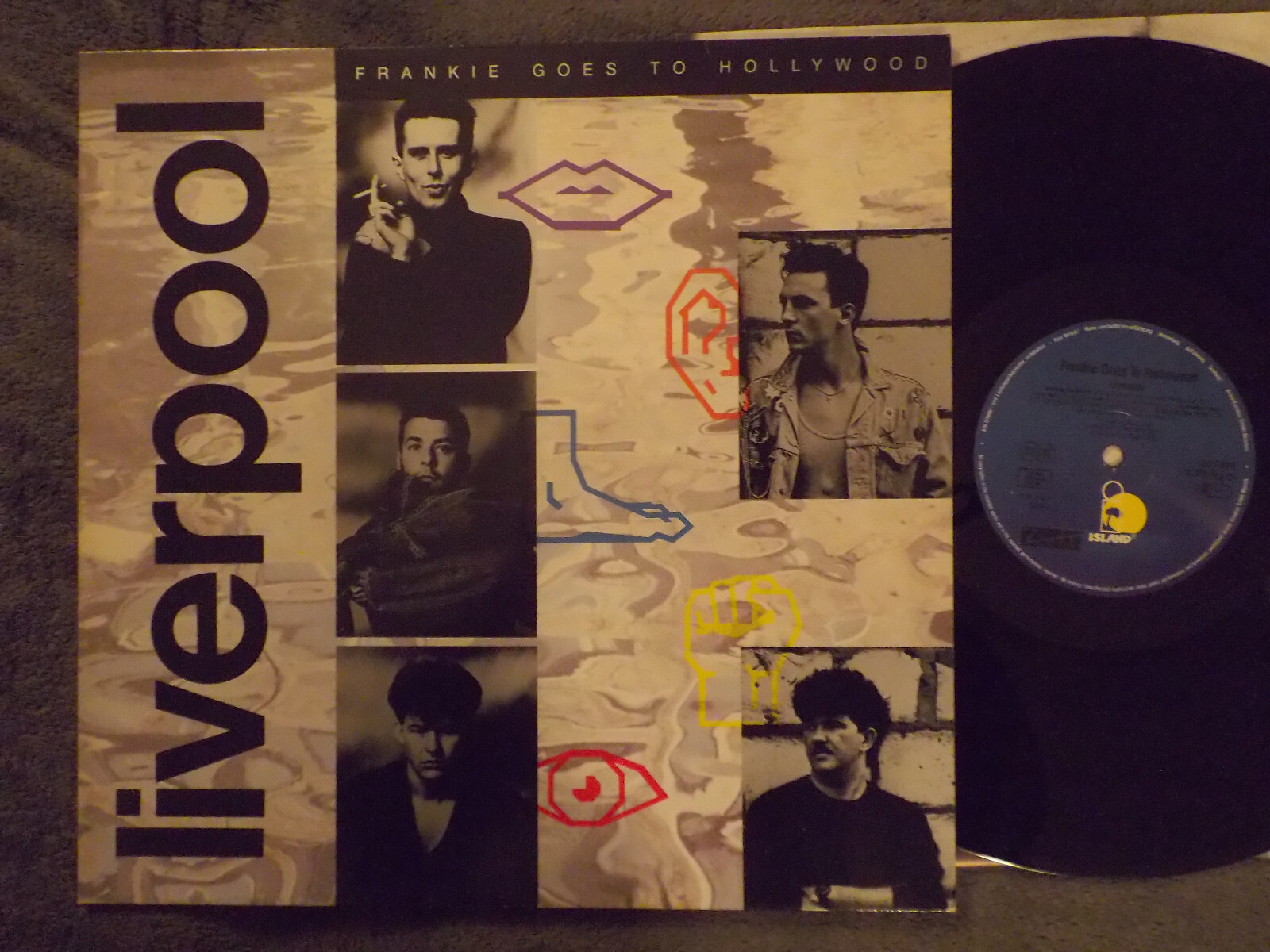 Frankie Goes to Hollywood – Liverpool (EU, 1986, LP)